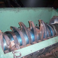 Slab cutter knife