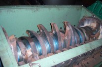 Slab cutter knife